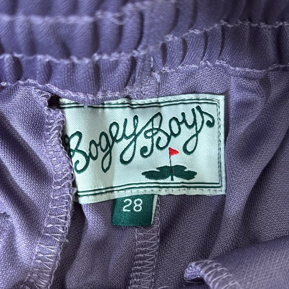 The Bogey Boys Tracksuit Track Pants Lavender Men's Size 28 NWT - Picture 6 of 11